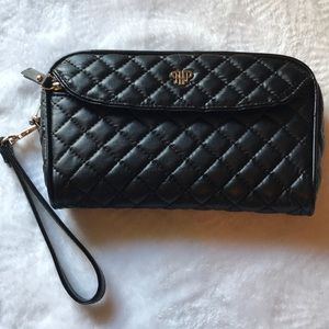 < NWT Chico’s Quilted Black Clutch